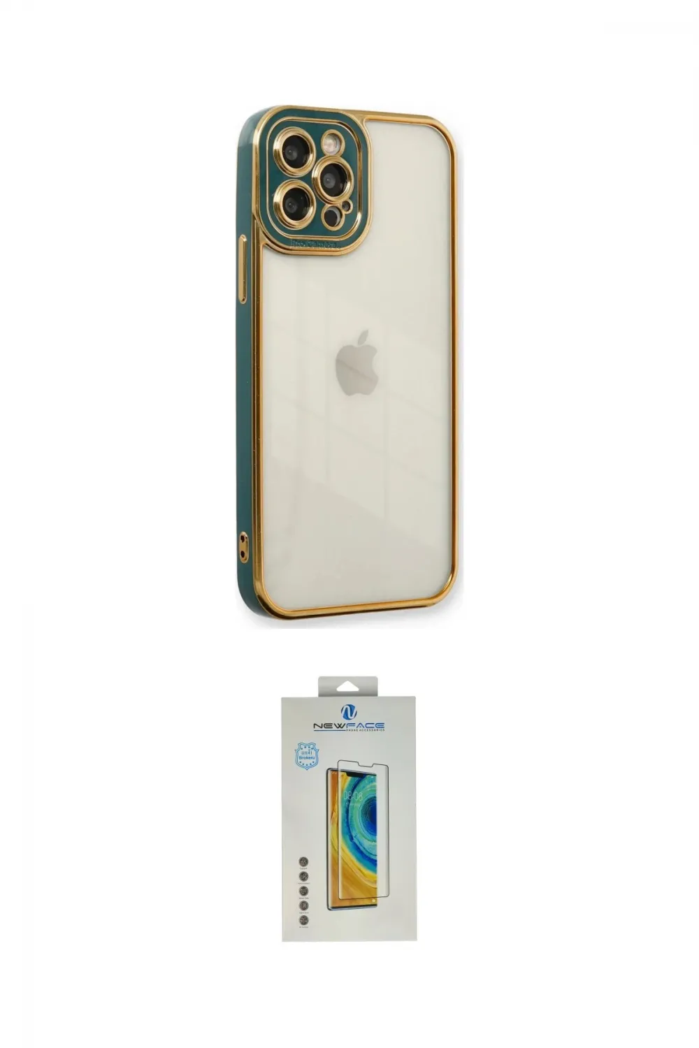 ieg™ iPhone 12 Pro Kılıf Çekirdek Klasik Serisi - Siyah Polymer Nano Ekran Koruyucu