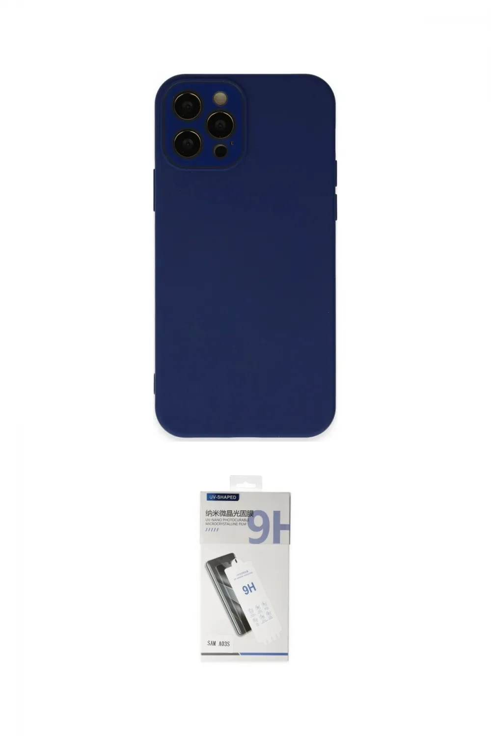 ieg™ iPhone 12 Pro Kılıf Çekirdek Modern Serisi - Şeffaf Uv Polymer Nano Ekran Koruyucu