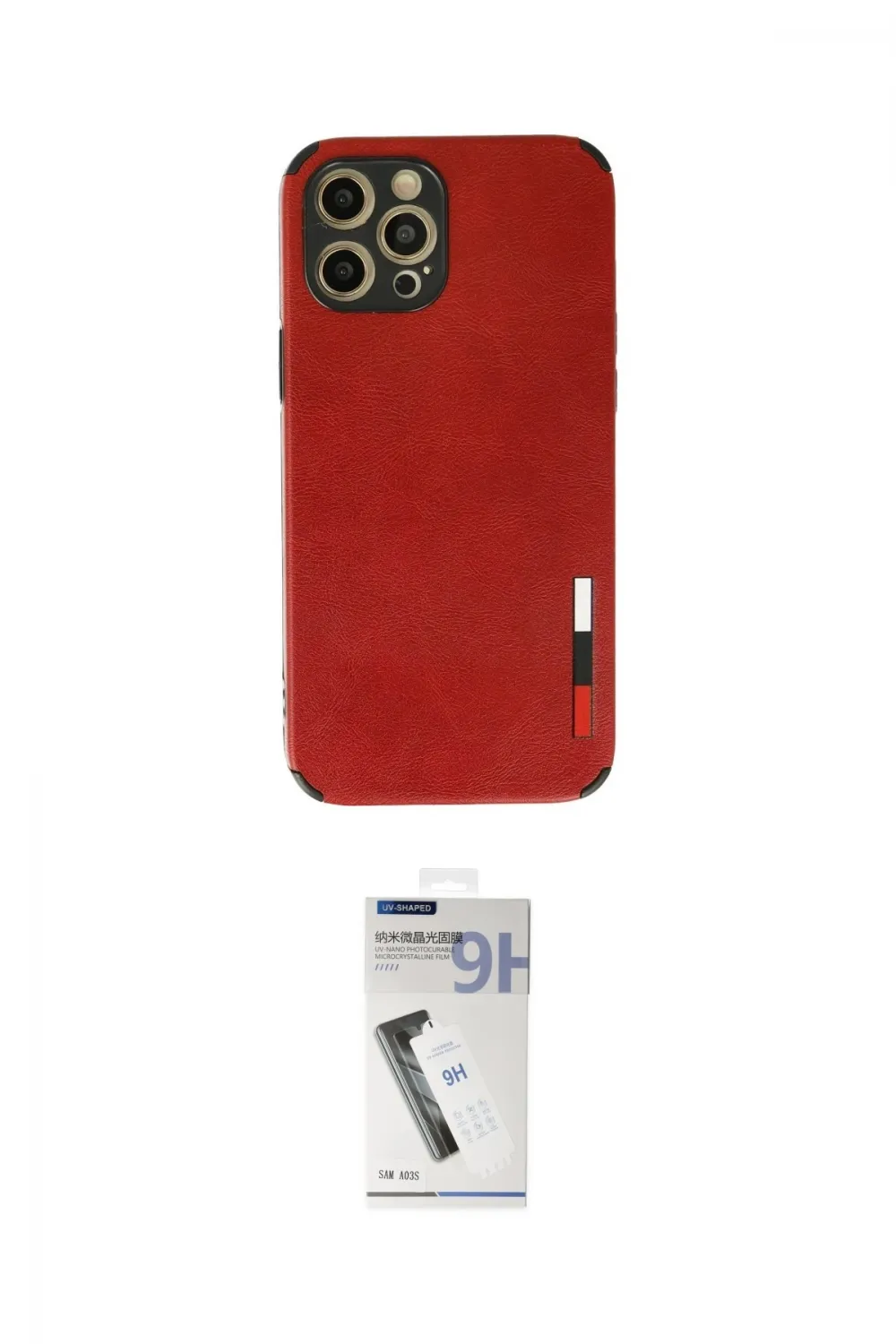ieg™ iPhone 12 Pro Kılıf Doruk Asil Koleksiyonu - Şeffaf Uv Polymer Nano Ekran Koruyucu
