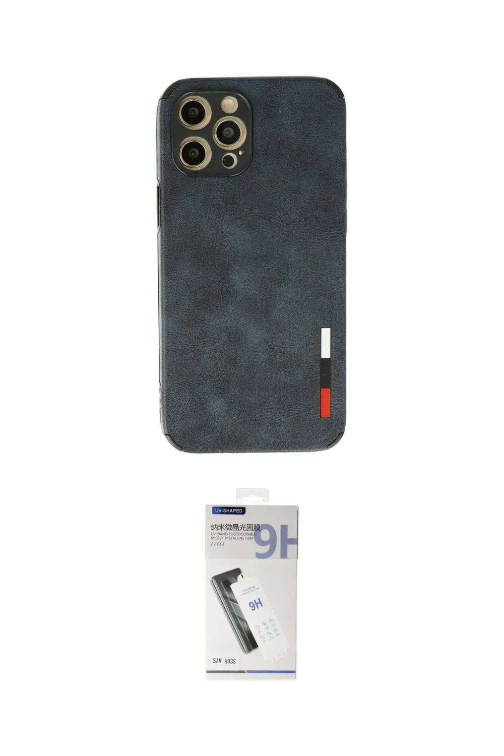 ieg™ iPhone 12 Pro Kılıf Doruk Asil Koleksiyonu - Şeffaf Uv Polymer Nano Ekran Koruyucu