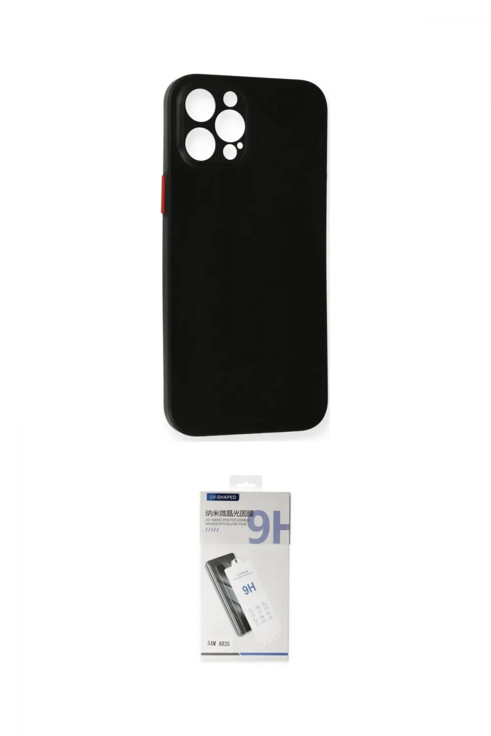 ieg™ iPhone 12 Pro Kılıf Yadigar Yansıma Serisi - Şeffaf Uv Polymer Nano Ekran Koruyucu