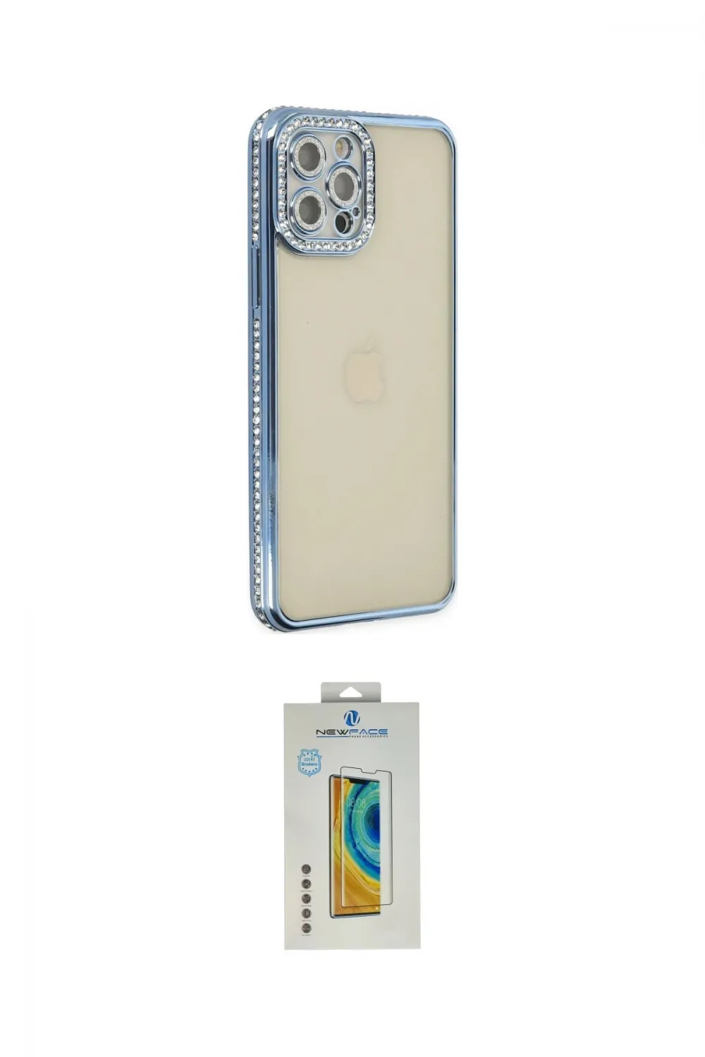 ieg™ iPhone 12 Pro Kılıf Yörünge Koleksiyonu - Siyah Polymer Nano Ekran Koruyucu
