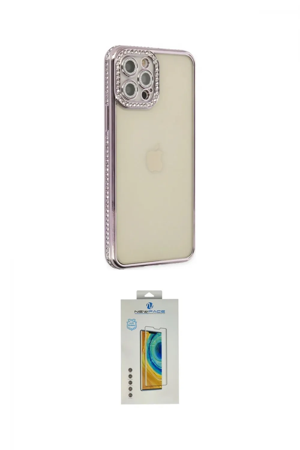 ieg™ iPhone 12 Pro Kılıf Yörünge Koleksiyonu - Siyah Polymer Nano Ekran Koruyucu