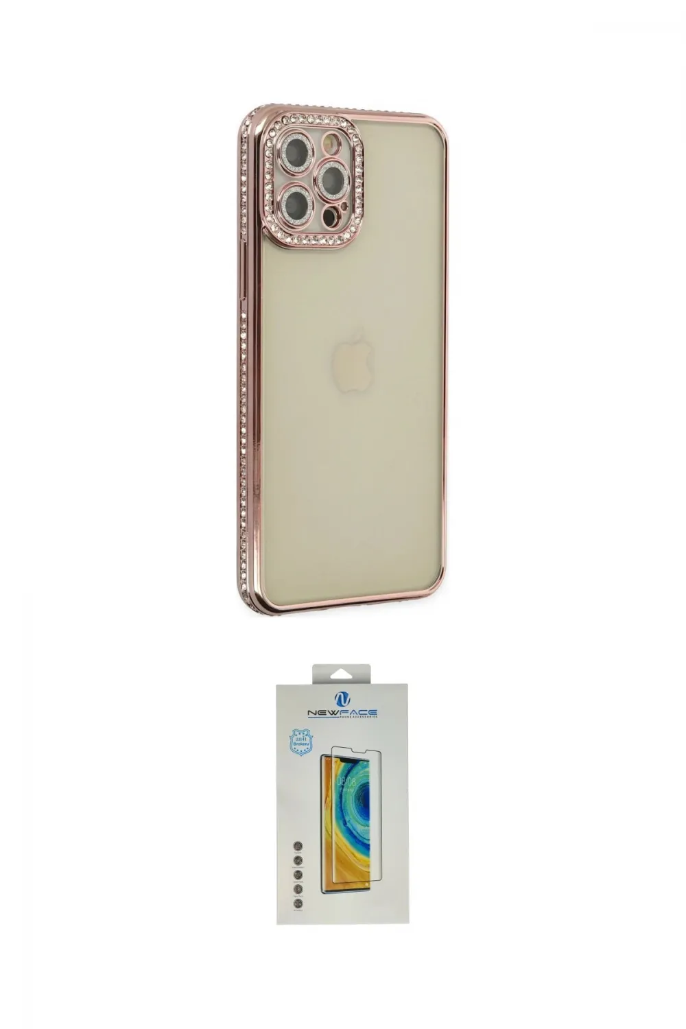 ieg™ iPhone 12 Pro Kılıf Yörünge Koleksiyonu - Siyah Polymer Nano Ekran Koruyucu