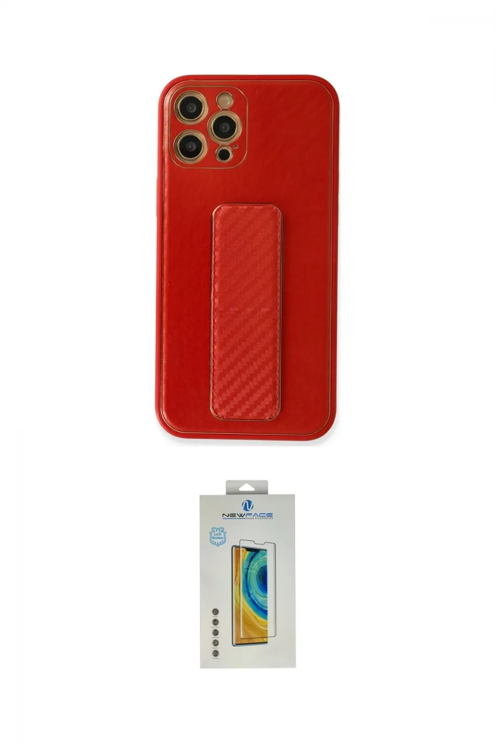 ieg™ iPhone 12 Pro Kılıf Yörünge Yansıma - Siyah Polymer Nano Ekran Koruyucu