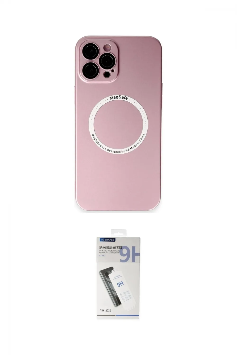 ieg™ iPhone 12 Pro Kılıf Zirve Klasik Prime - Şeffaf Uv Polymer Nano Ekran Koruyucu