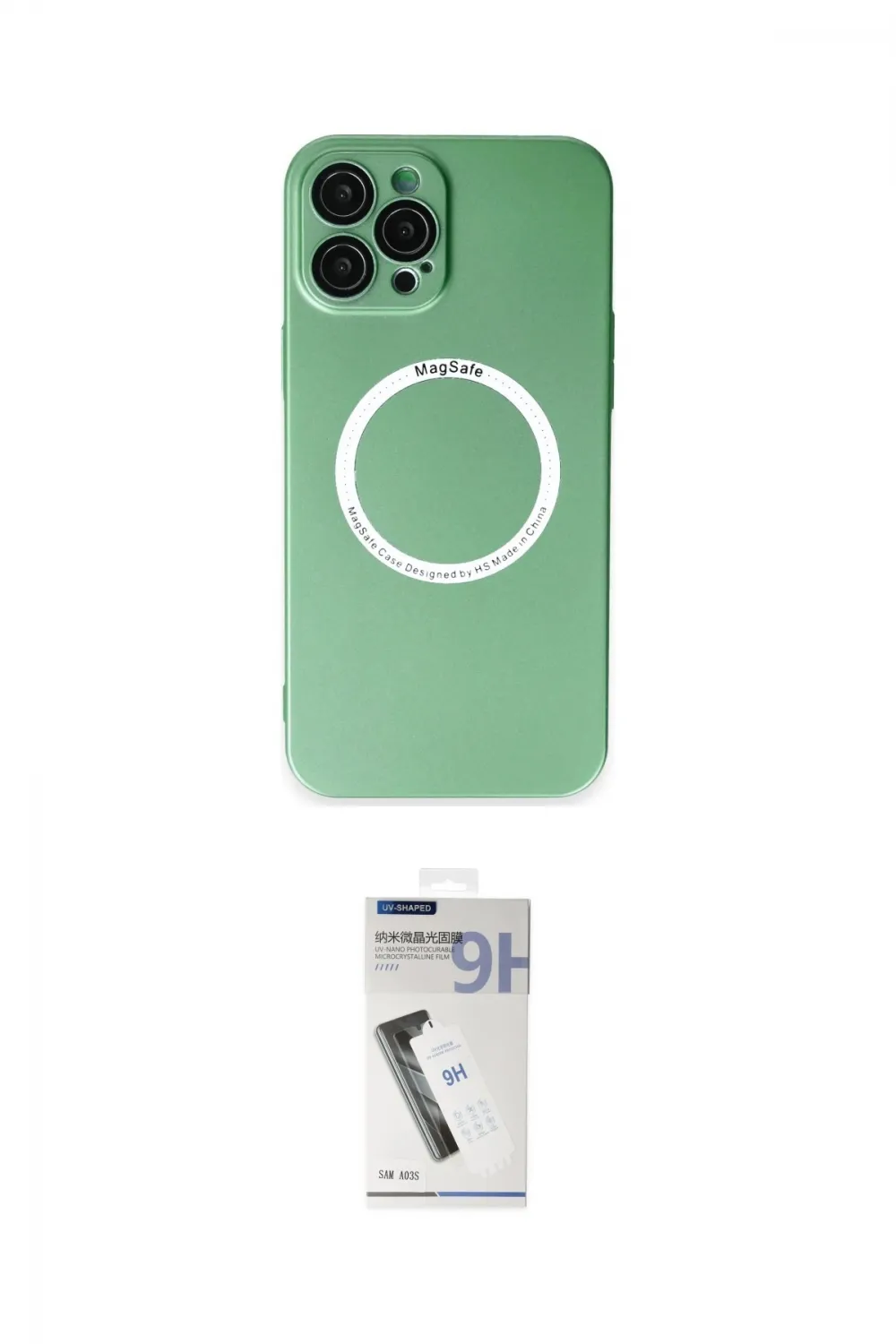 ieg™ iPhone 12 Pro Kılıf Zirve Klasik Prime - Şeffaf Uv Polymer Nano Ekran Koruyucu