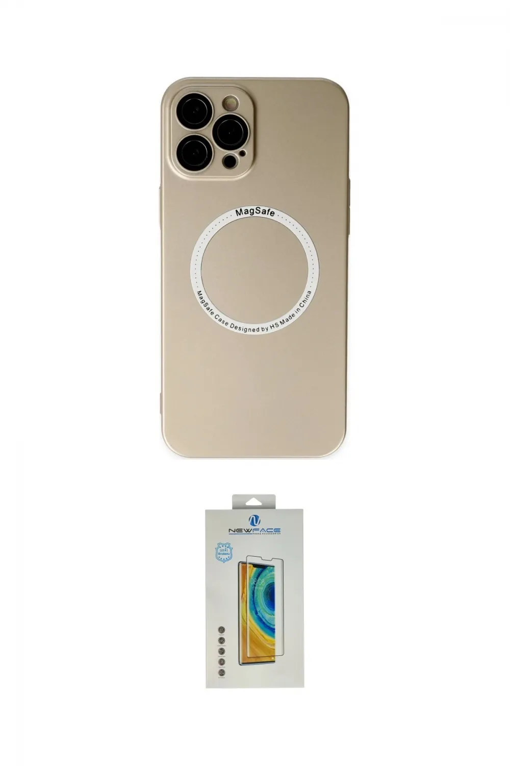 ieg™ iPhone 12 Pro Kılıf Zirve Klasik Prime - Siyah Polymer Nano Ekran Koruyucu