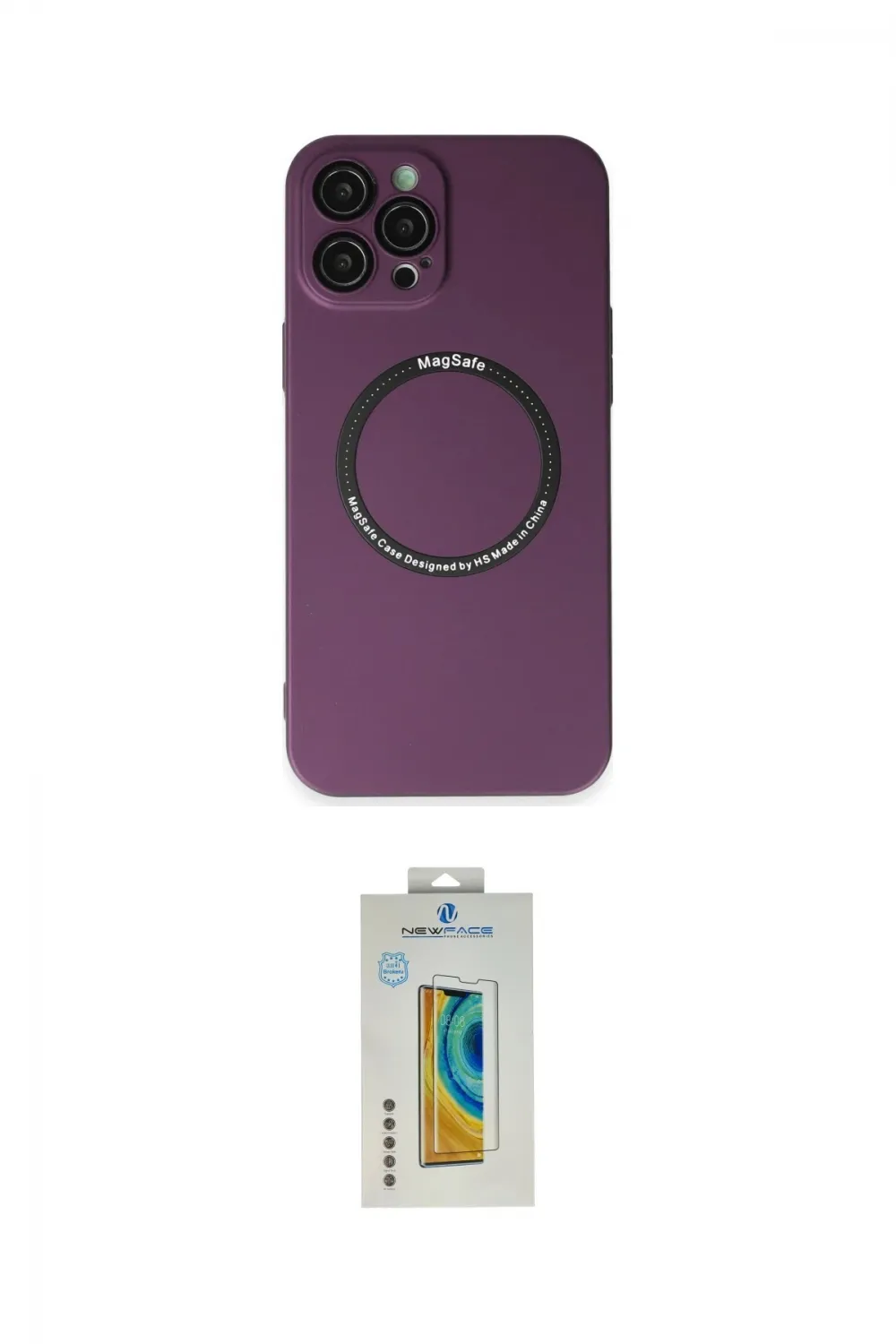 ieg™ iPhone 12 Pro Kılıf Zirve Klasik Prime - Siyah Polymer Nano Ekran Koruyucu