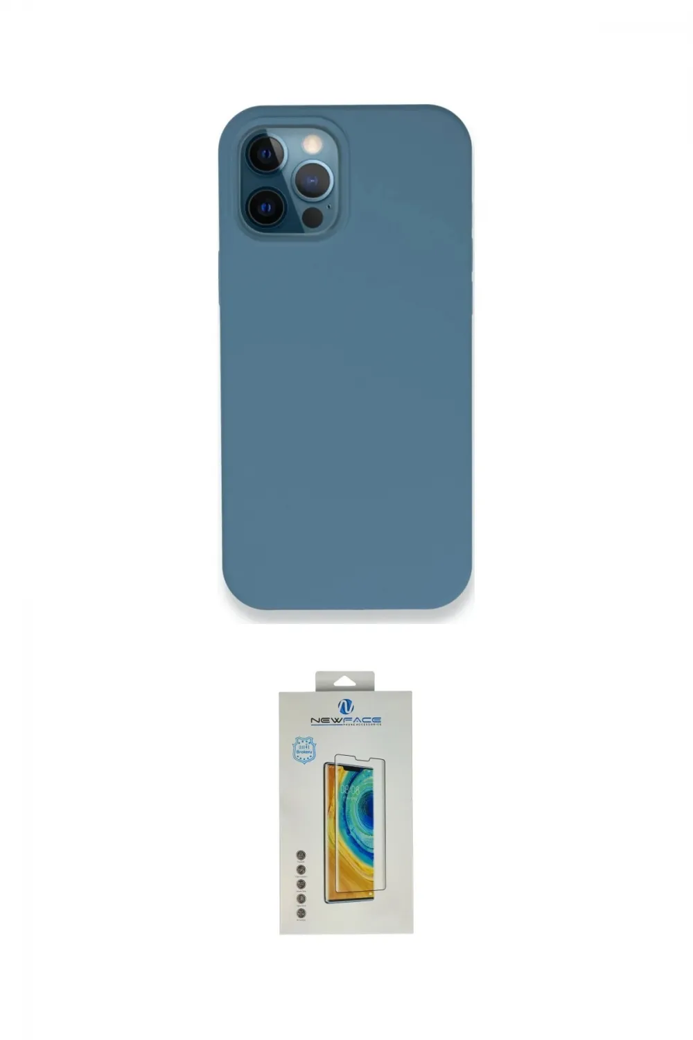 ieg™ iPhone 12 Pro Kılıf Zirve Modern Özel Seri - Siyah Polymer Nano Ekran Koruyucu
