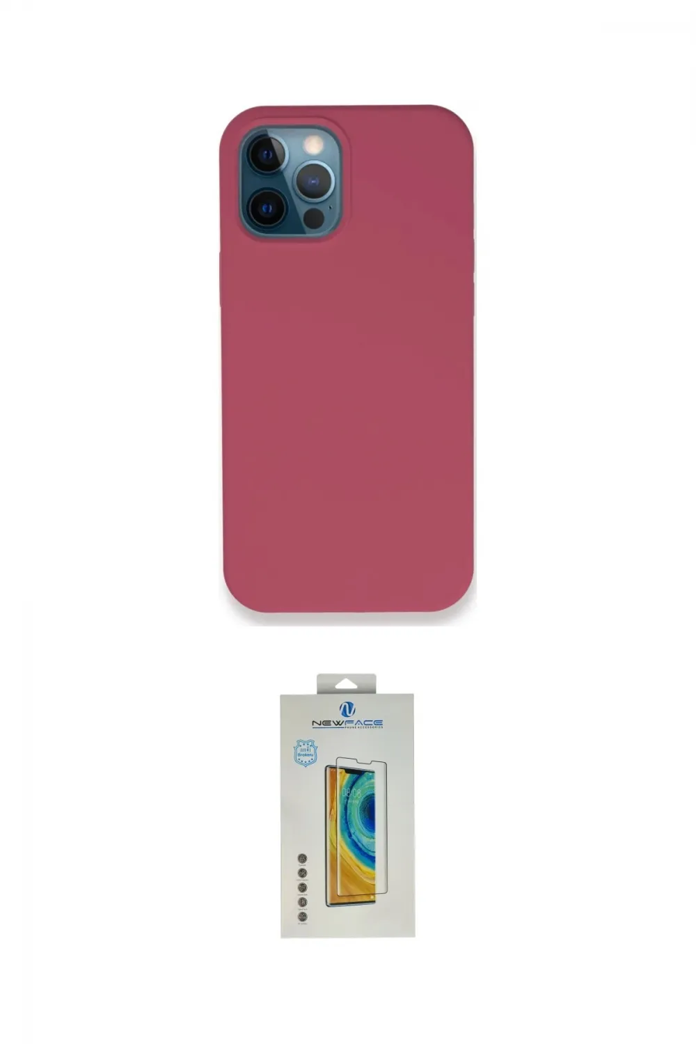 ieg™ iPhone 12 Pro Kılıf Zirve Modern Özel Seri - Siyah Polymer Nano Ekran Koruyucu