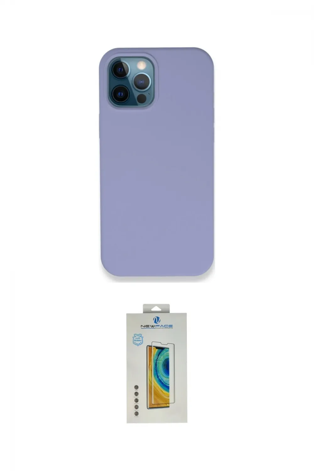 ieg™ iPhone 12 Pro Kılıf Zirve Modern Özel Seri - Siyah Polymer Nano Ekran Koruyucu