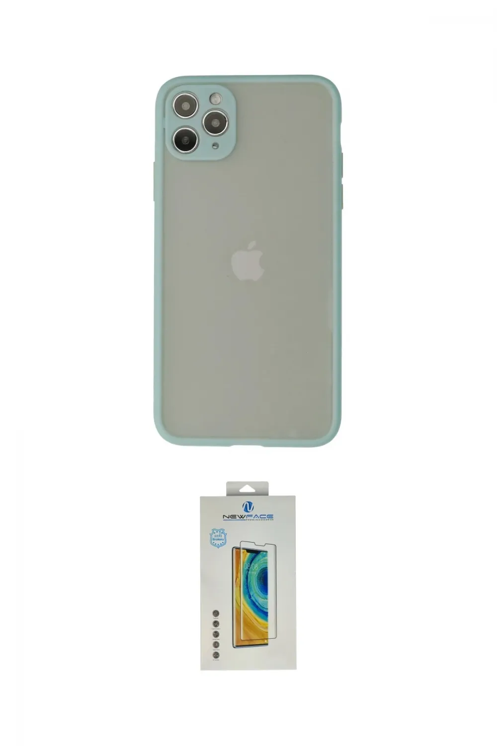 ieg™ iPhone 12 Pro Max Kılıf Ahenk Çizgi Serisi - Siyah Polymer Nano Ekran Koruyucu
