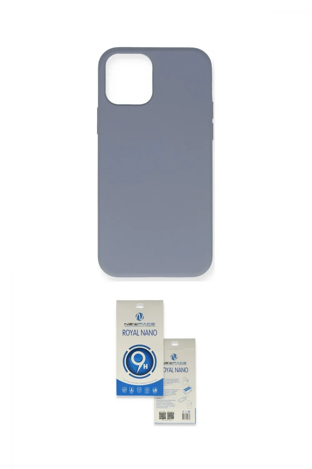 ieg™ iPhone 12 Pro Max Kılıf Ahenk Serisi - Şeffaf Royal Nano Ekran Koruyucu