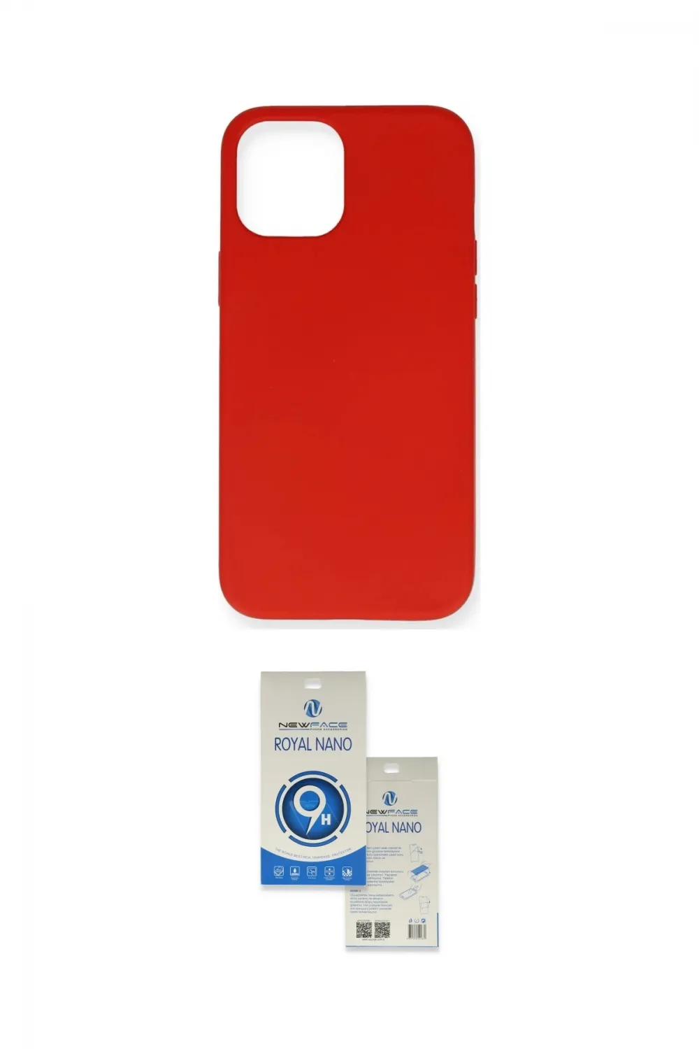 ieg™ iPhone 12 Pro Max Kılıf Ahenk Serisi - Şeffaf Royal Nano Ekran Koruyucu