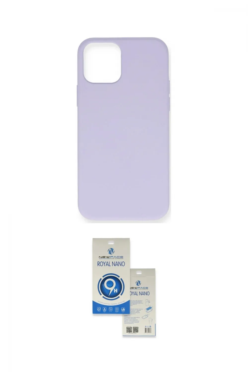 ieg™ iPhone 12 Pro Max Kılıf Ahenk Serisi - Şeffaf Royal Nano Ekran Koruyucu