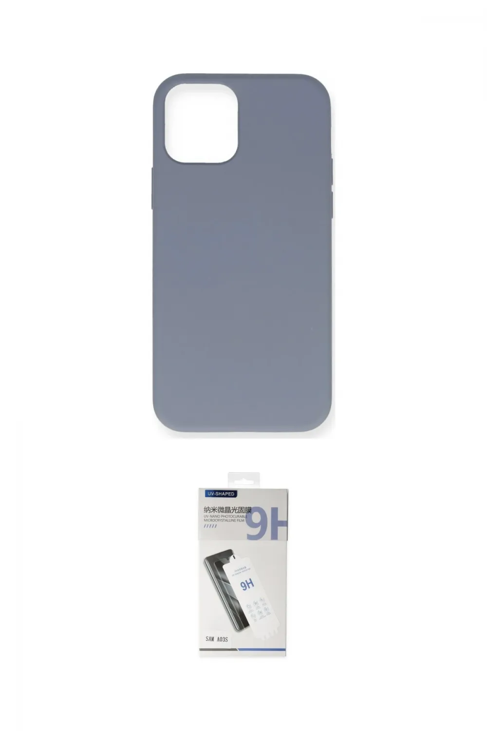 ieg™ iPhone 12 Pro Max Kılıf Ahenk Serisi - Şeffaf Uv Polymer Nano Ekran Koruyucu