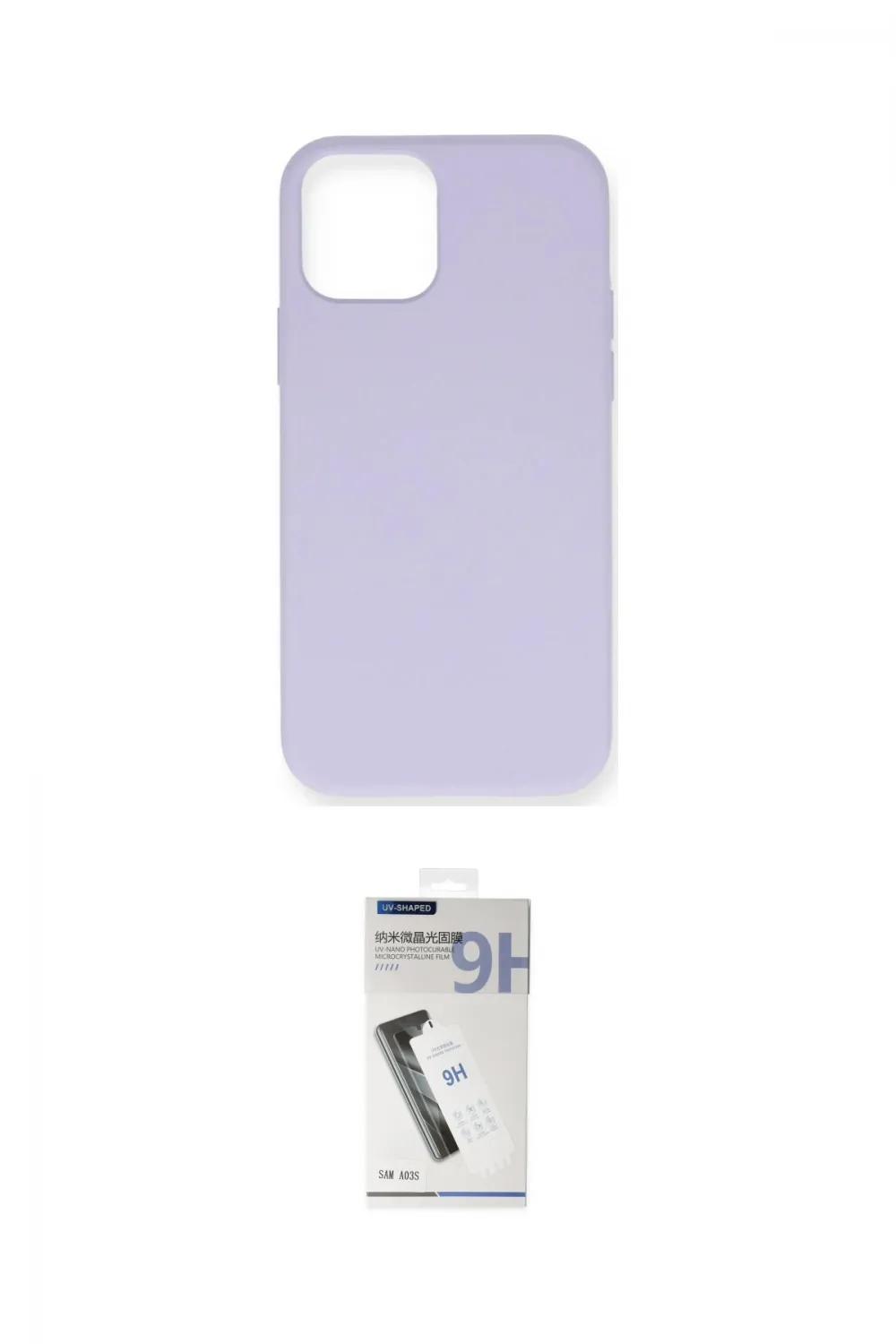 ieg™ iPhone 12 Pro Max Kılıf Ahenk Serisi - Şeffaf Uv Polymer Nano Ekran Koruyucu