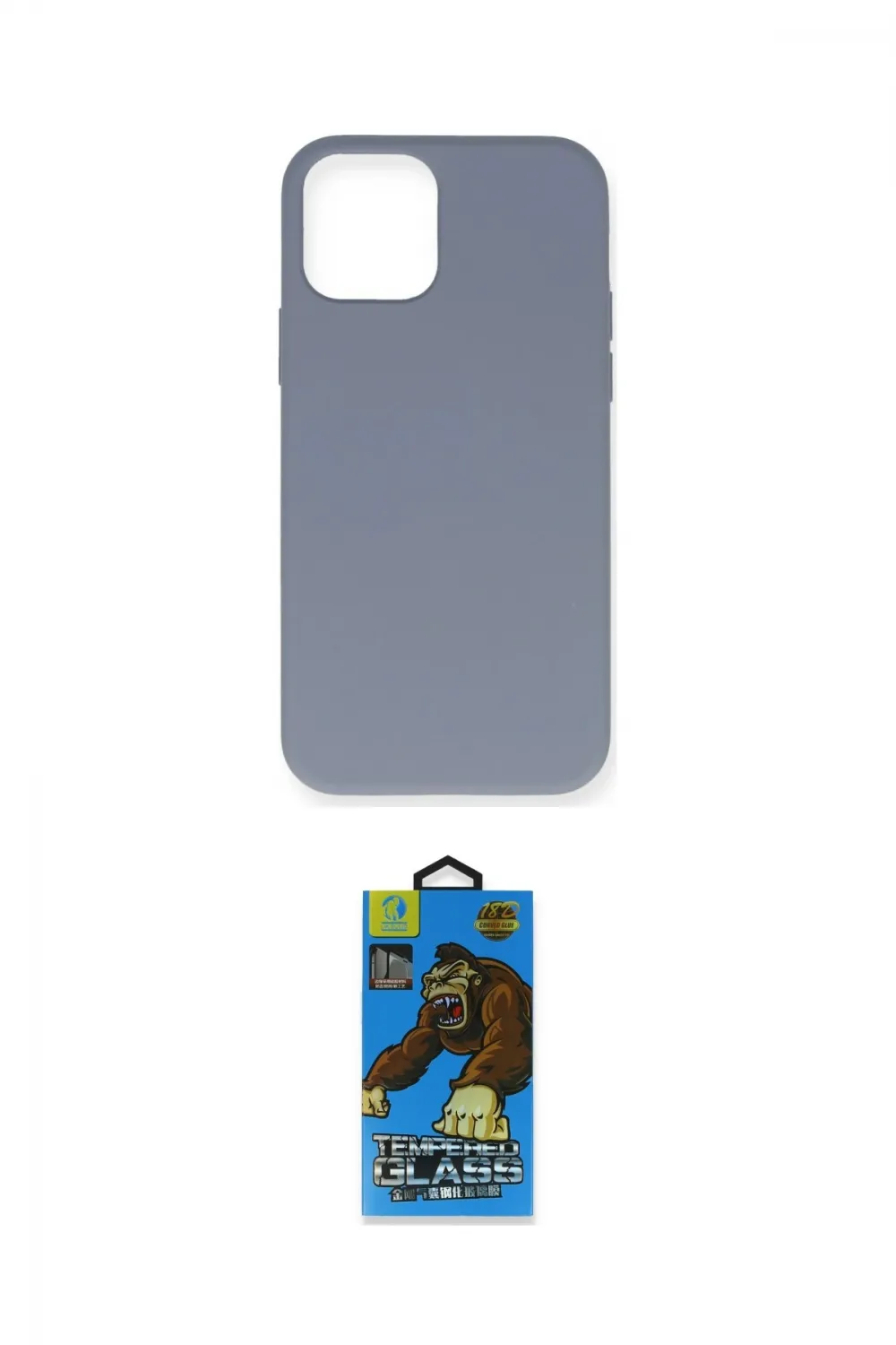 ieg™ iPhone 12 Pro Max Kılıf Ahenk Serisi - Siyah 18D Cam Ekran Koruyucu