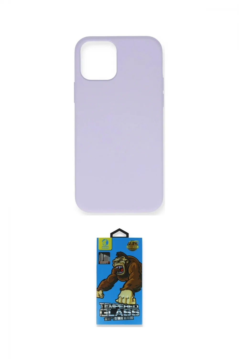 ieg™ iPhone 12 Pro Max Kılıf Ahenk Serisi - Siyah 18D Cam Ekran Koruyucu