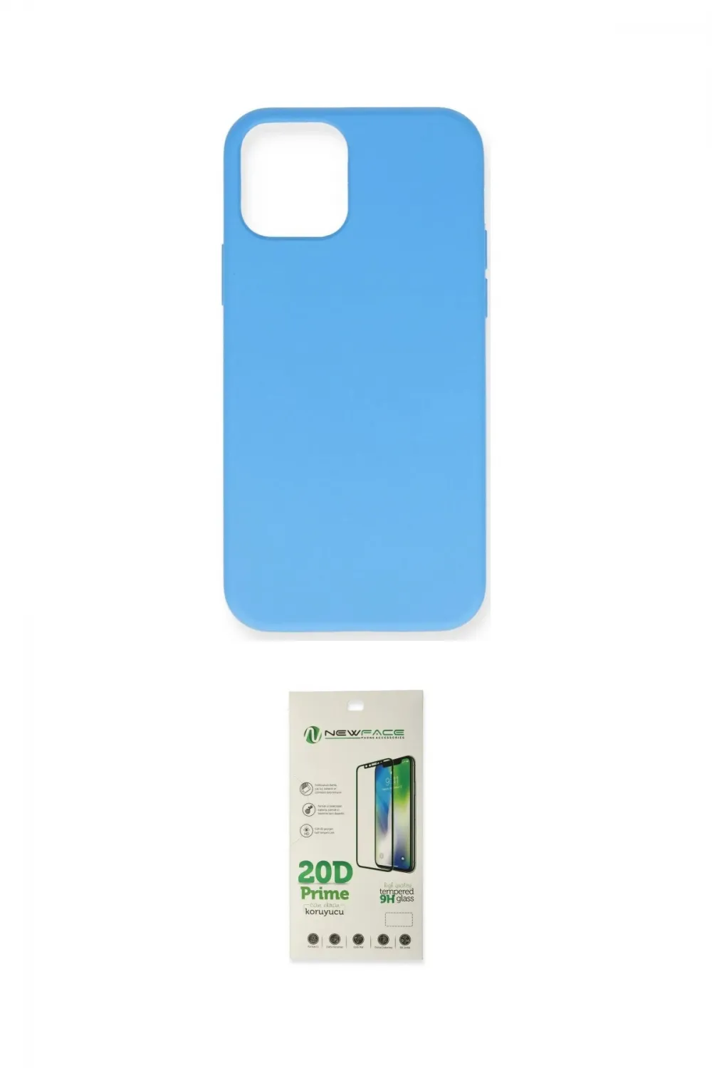 ieg™ iPhone 12 Pro Max Kılıf Ahenk Serisi - Siyah 20D Premium Cam Ekran Koruyucu