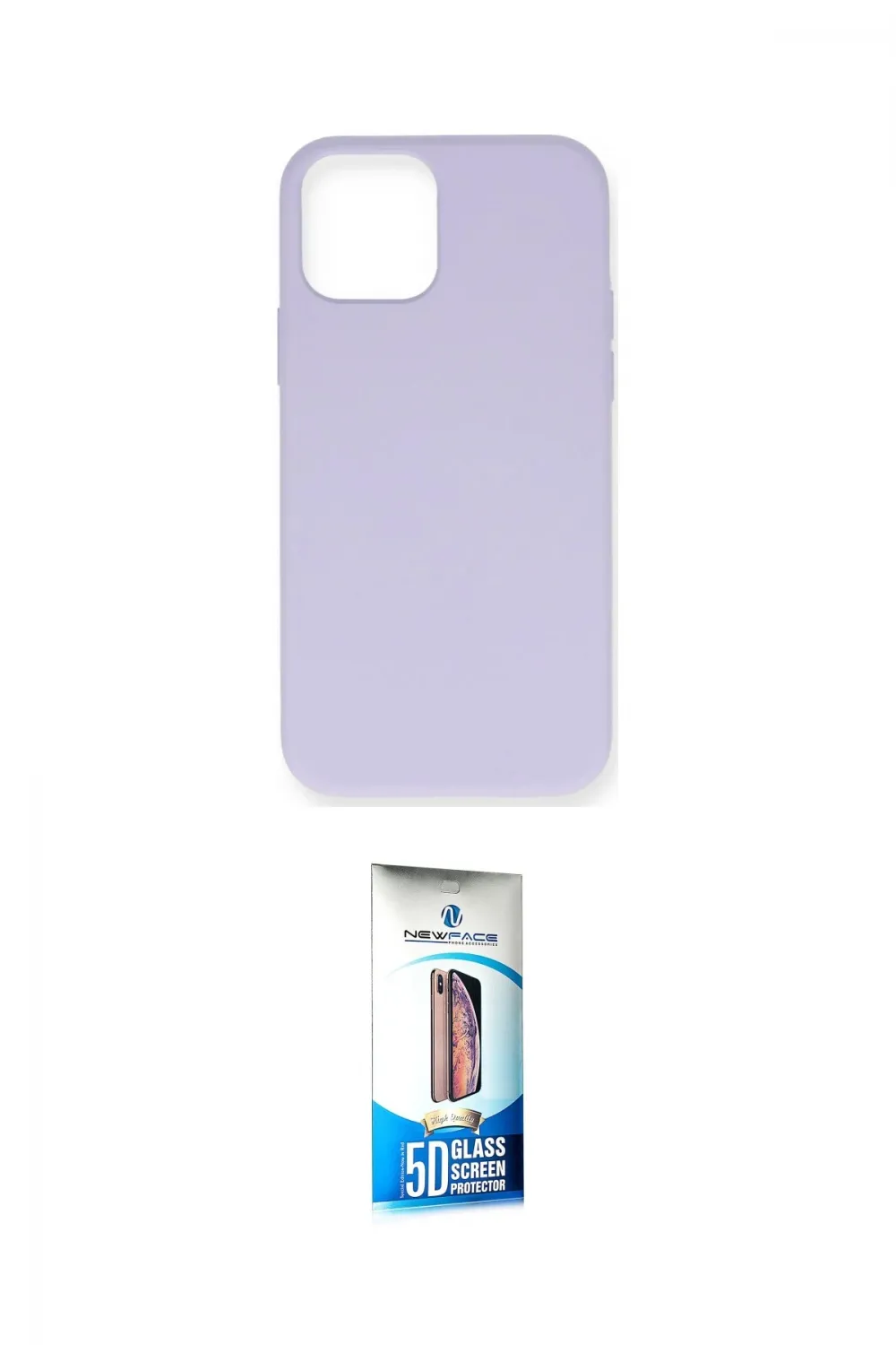 ieg™ iPhone 12 Pro Max Kılıf Ahenk Serisi - Siyah 5D Eko Cam Ekran Koruyucu