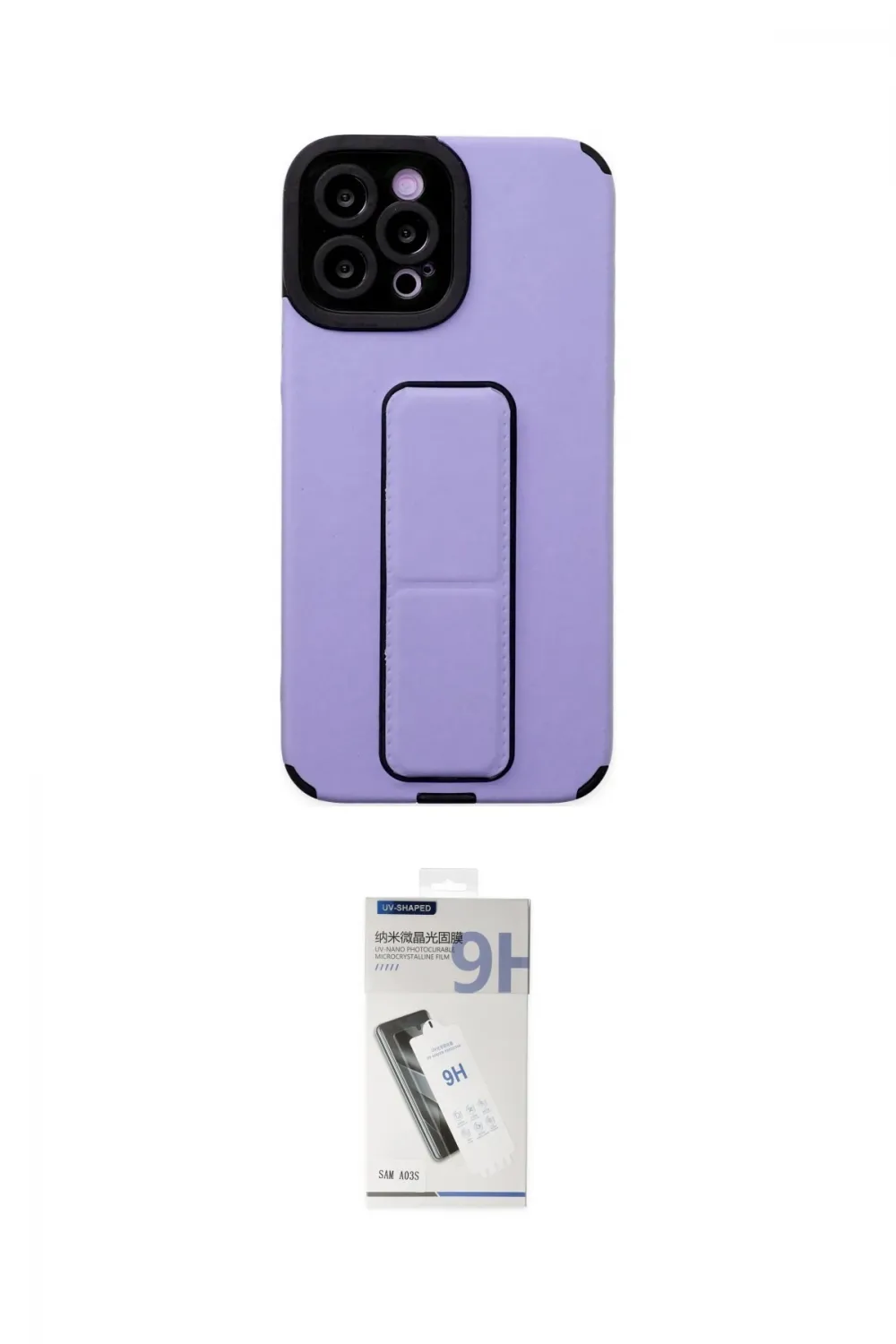 ieg™ iPhone 12 Pro Max Kılıf Çekirdek Yansıma - Şeffaf Uv Polymer Nano Ekran Koruyucu