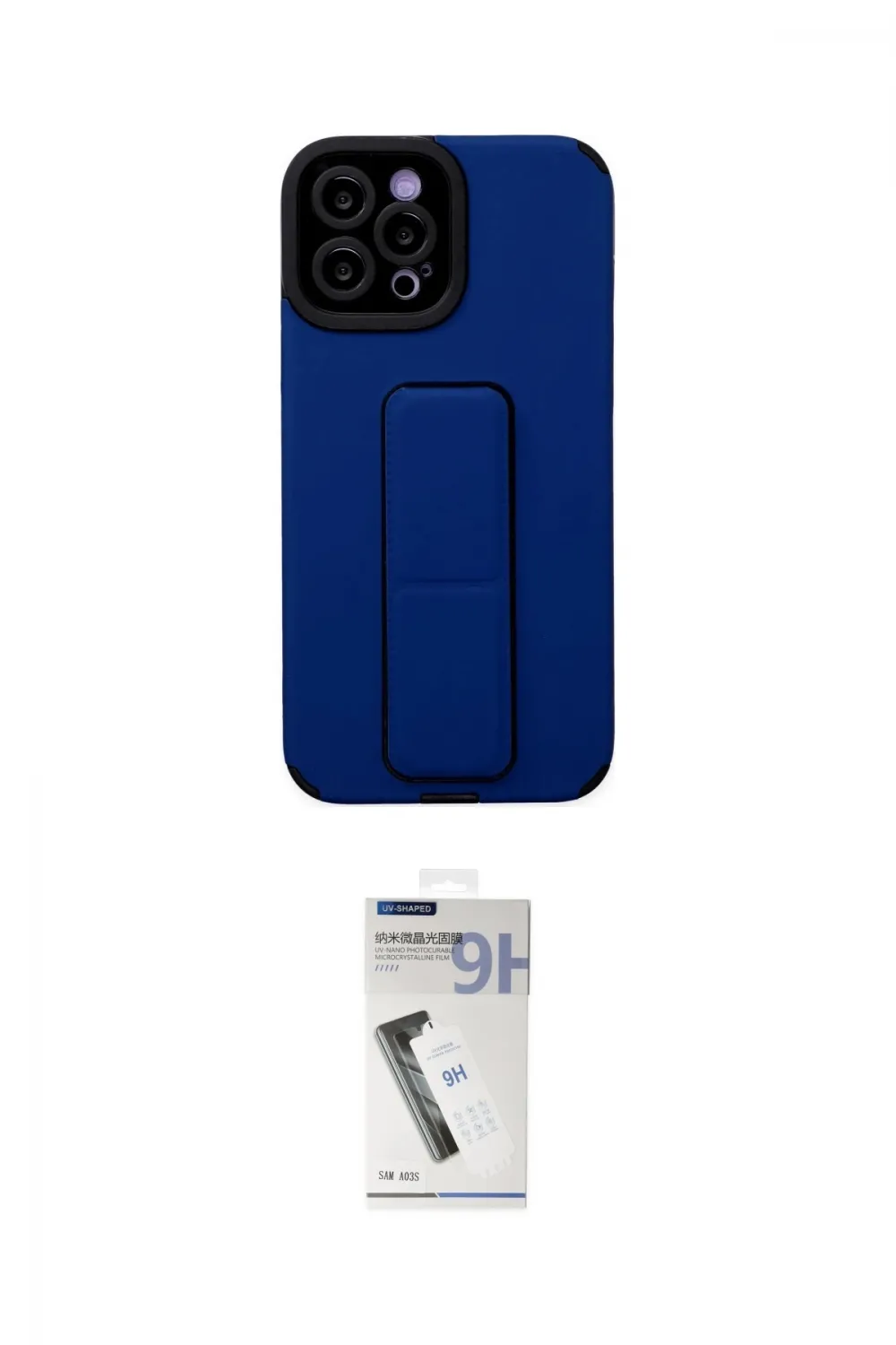 ieg™ iPhone 12 Pro Max Kılıf Çekirdek Yansıma - Şeffaf Uv Polymer Nano Ekran Koruyucu