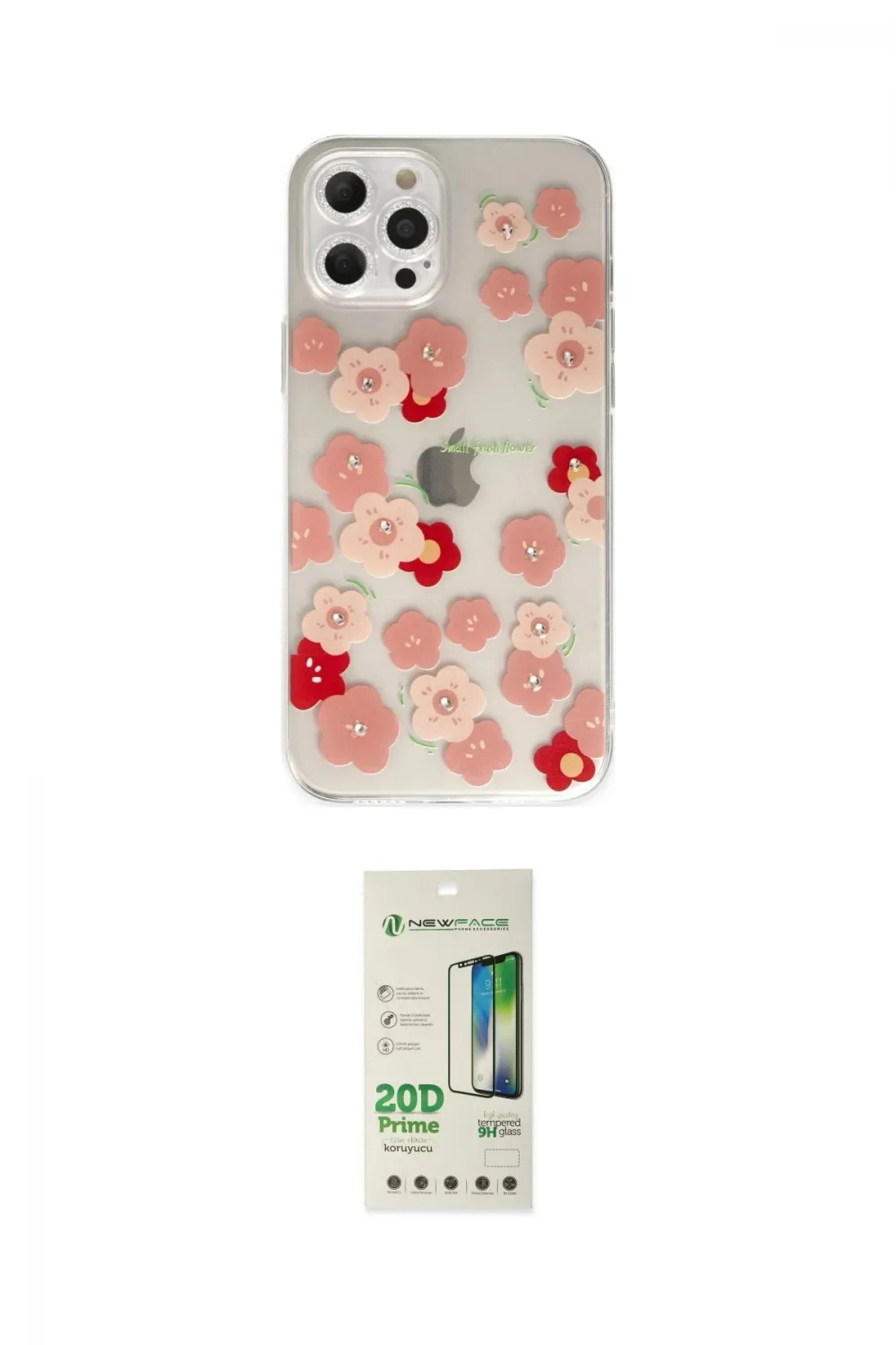ieg™ iPhone 12 Pro Max Kılıf Eksen Asil Prime - Siyah 20D Premium Cam Ekran Koruyucu