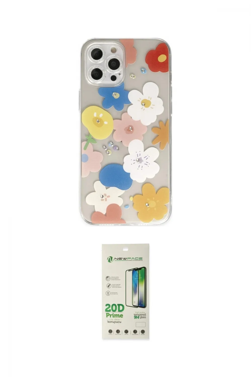 ieg™ iPhone 12 Pro Max Kılıf Eksen Asil Prime - Siyah 20D Premium Cam Ekran Koruyucu