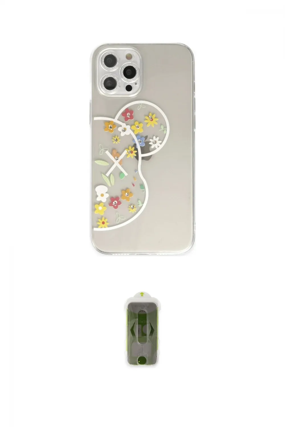 ieg™ iPhone 12 Pro Max Kılıf Eksen Asil Prime - Siyah Joko Magic 5D Hayalet Cam
