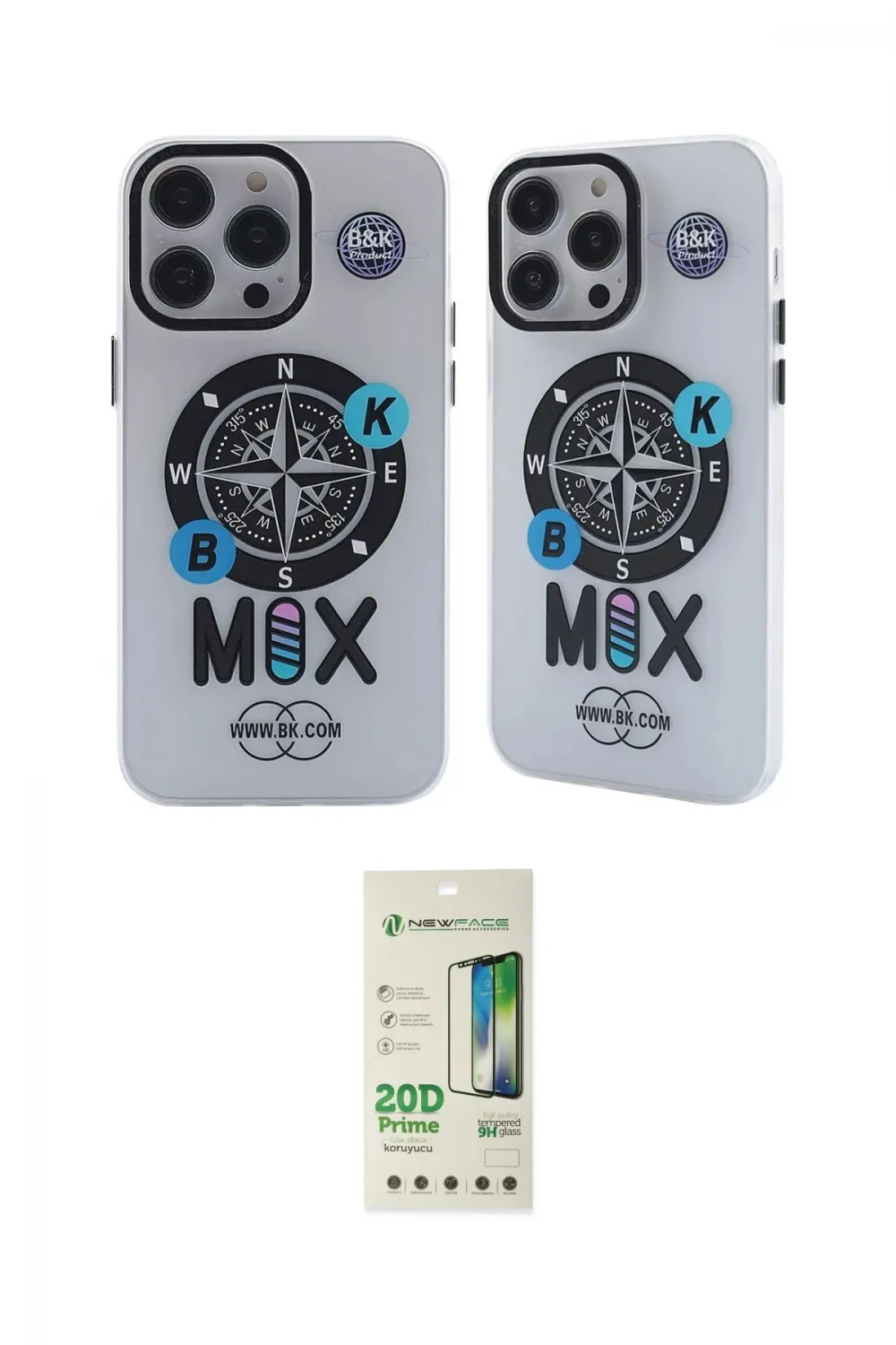 ieg™ iPhone 12 Pro Max Kılıf Nova Doku Koleksiyonu - Siyah 20D Premium Cam Ekran Koruyucu