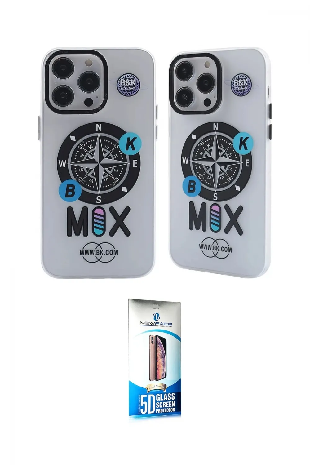 ieg™ iPhone 12 Pro Max Kılıf Nova Doku Koleksiyonu - Siyah 5D Eko Cam Ekran Koruyucu