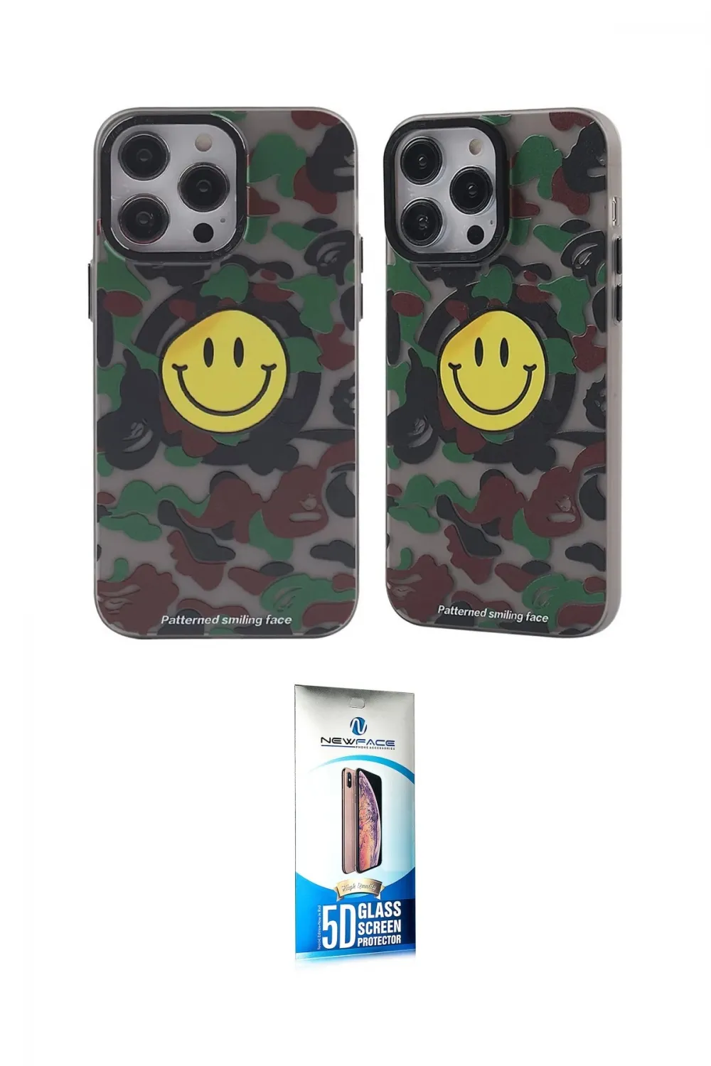 ieg™ iPhone 12 Pro Max Kılıf Nova Doku Koleksiyonu - Siyah 5D Eko Cam Ekran Koruyucu