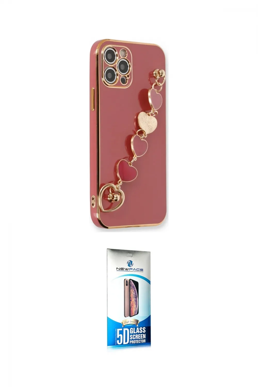 ieg™ iPhone 12 Pro Max Kılıf Nova Işık Prime - Siyah 5D Eko Cam Ekran Koruyucu