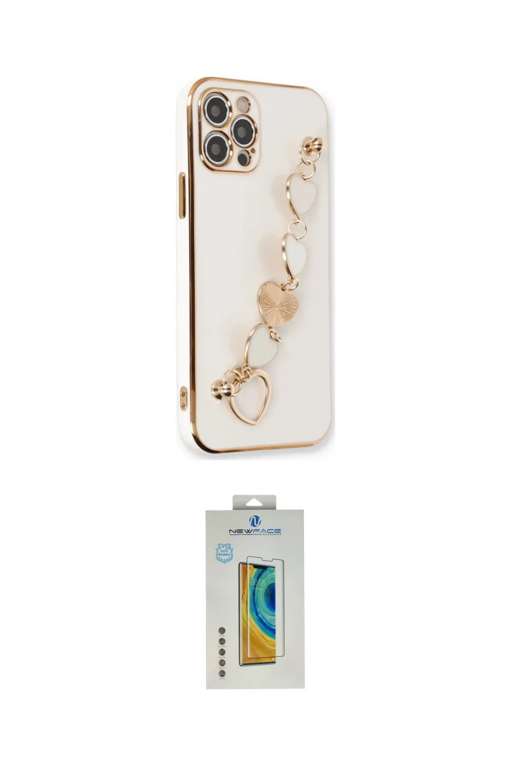 ieg™ iPhone 12 Pro Max Kılıf Nova Işık Prime - Siyah Polymer Nano Ekran Koruyucu