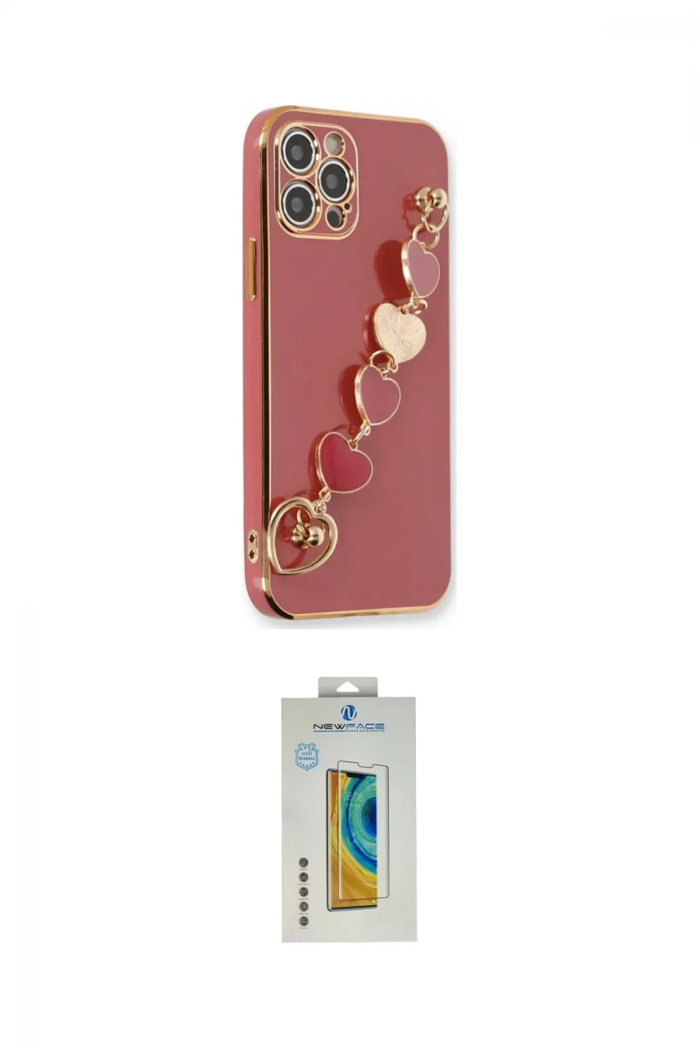 ieg™ iPhone 12 Pro Max Kılıf Nova Işık Prime - Siyah Polymer Nano Ekran Koruyucu