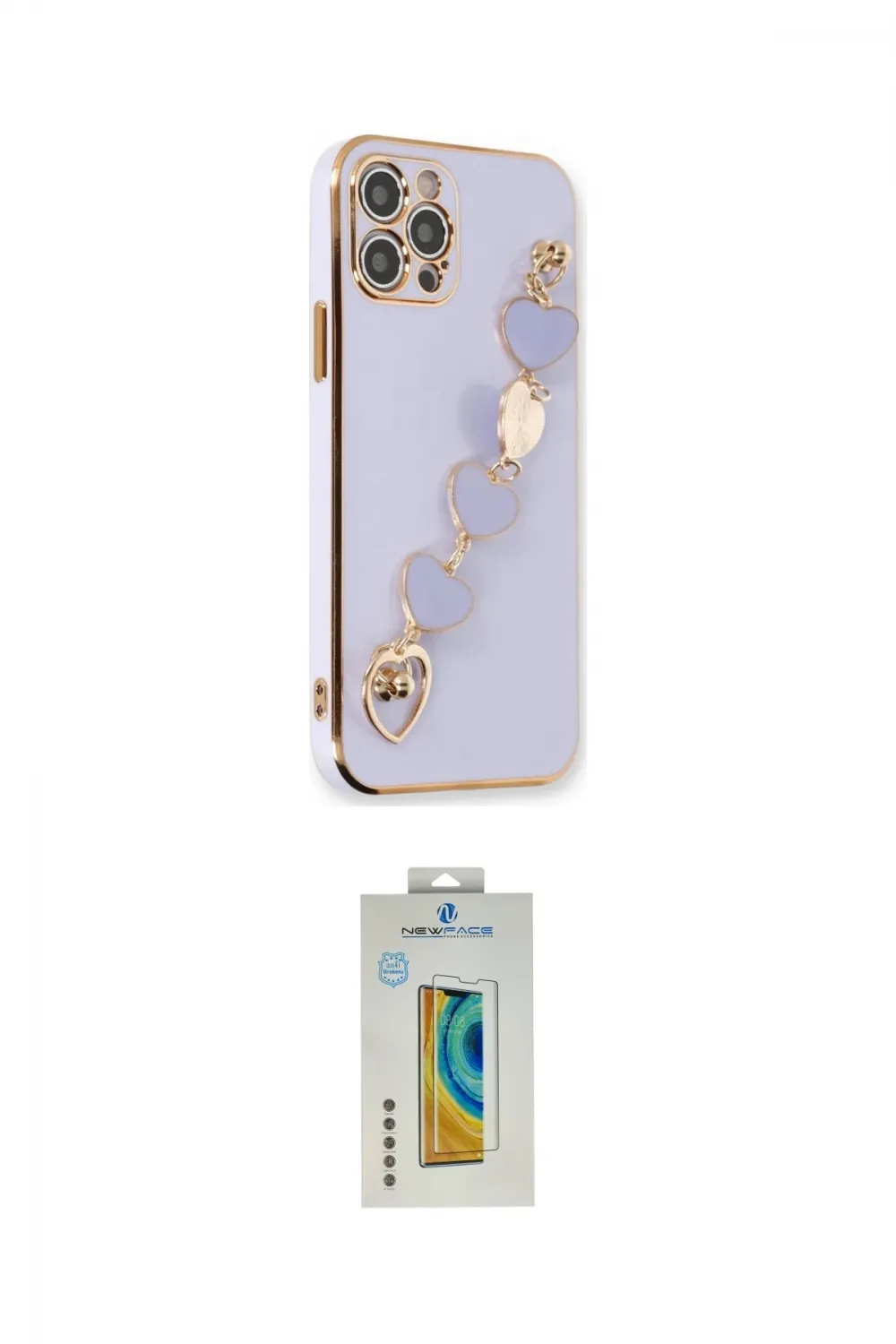 ieg™ iPhone 12 Pro Max Kılıf Nova Işık Prime - Siyah Polymer Nano Ekran Koruyucu