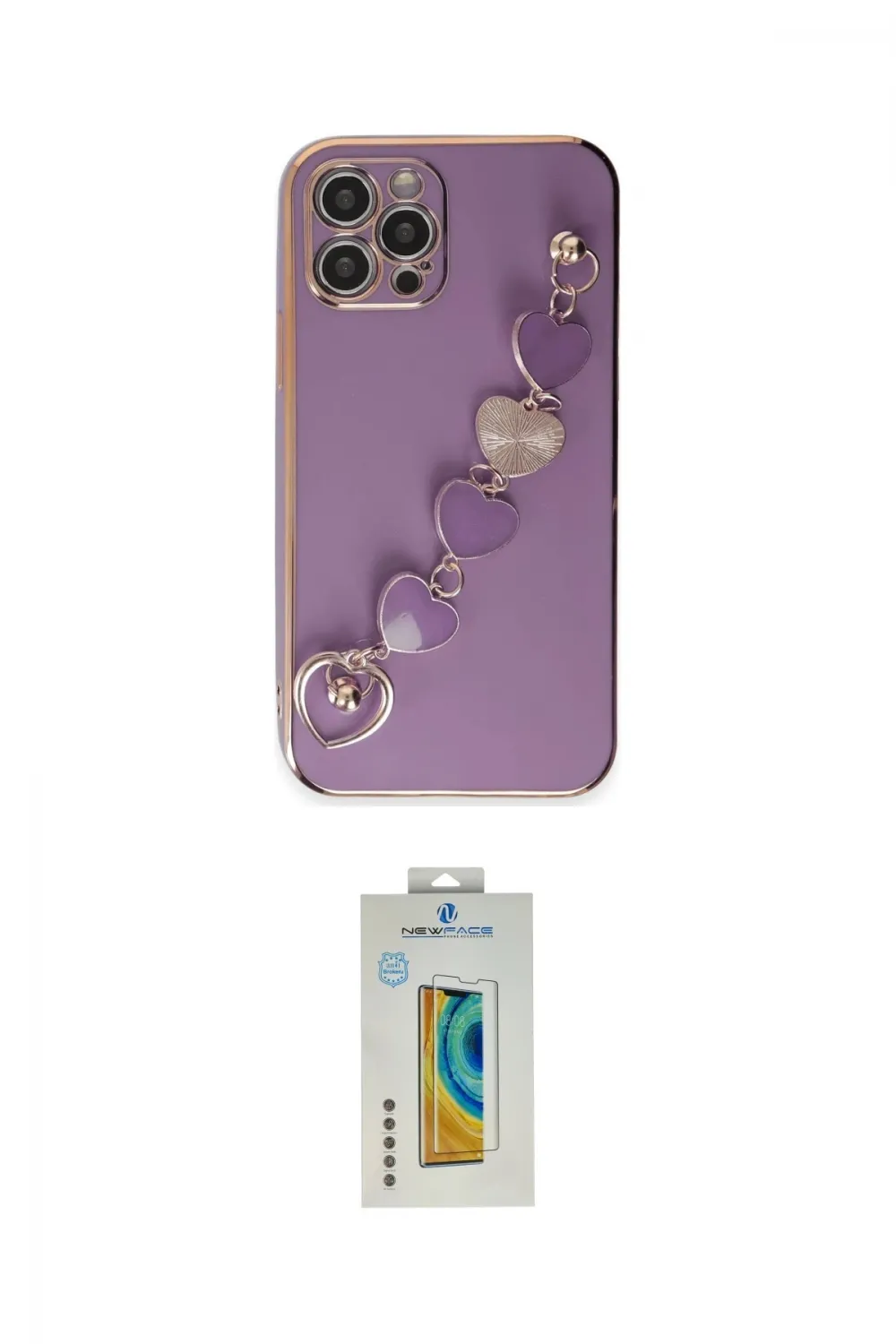 ieg™ iPhone 12 Pro Max Kılıf Nova Işık Prime - Siyah Polymer Nano Ekran Koruyucu