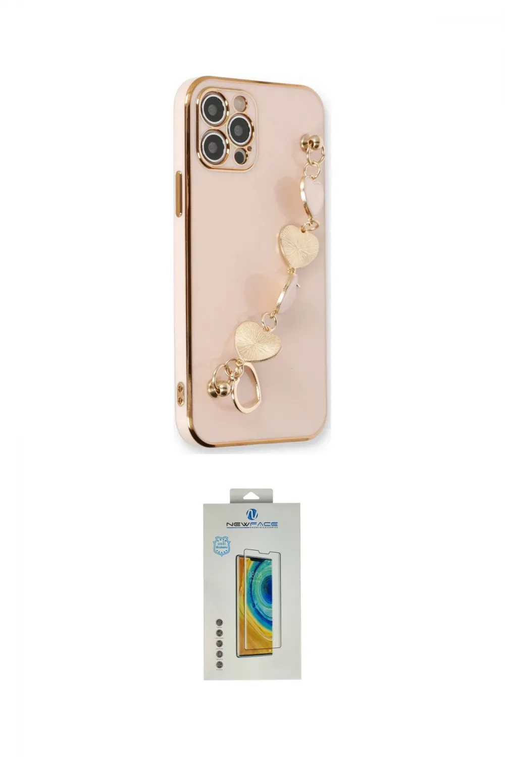 ieg™ iPhone 12 Pro Max Kılıf Nova Işık Prime - Siyah Polymer Nano Ekran Koruyucu