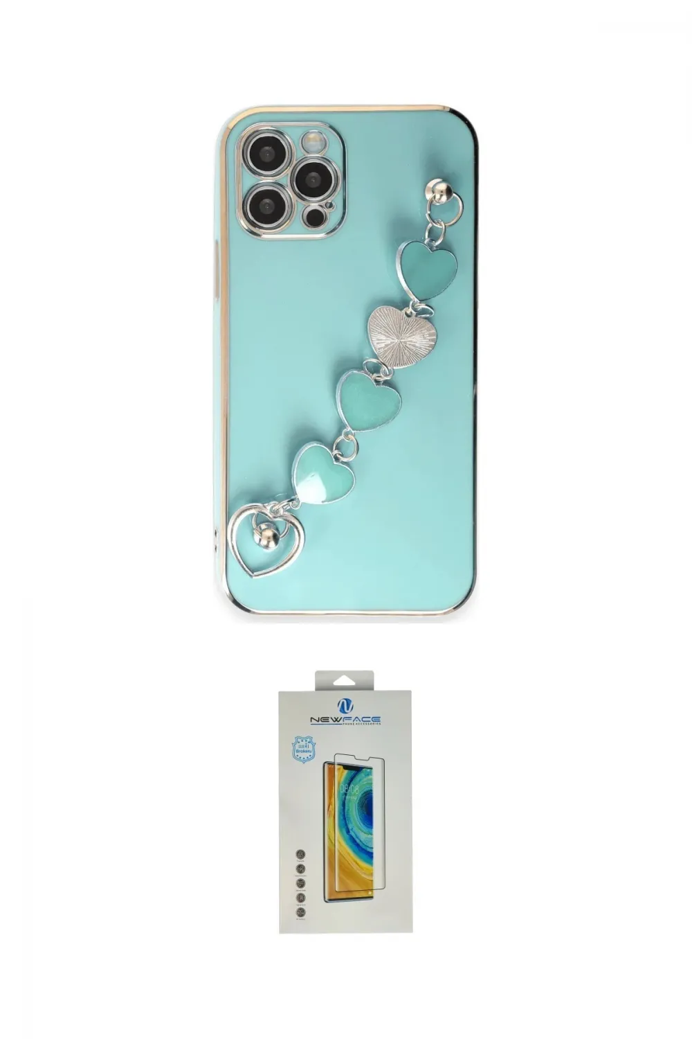 ieg™ iPhone 12 Pro Max Kılıf Nova Işık Prime - Siyah Polymer Nano Ekran Koruyucu