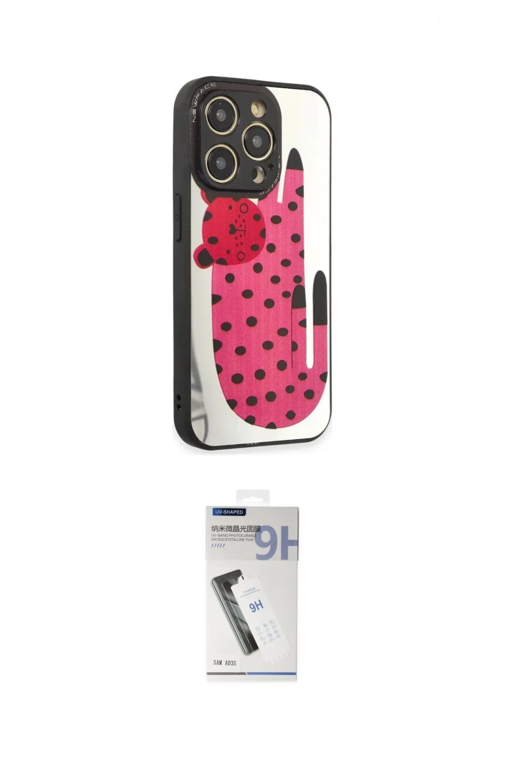 ieg™ iPhone 12 Pro Max Kılıf Odak Klasik Serisi - Şeffaf Uv Polymer Nano Ekran Koruyucu