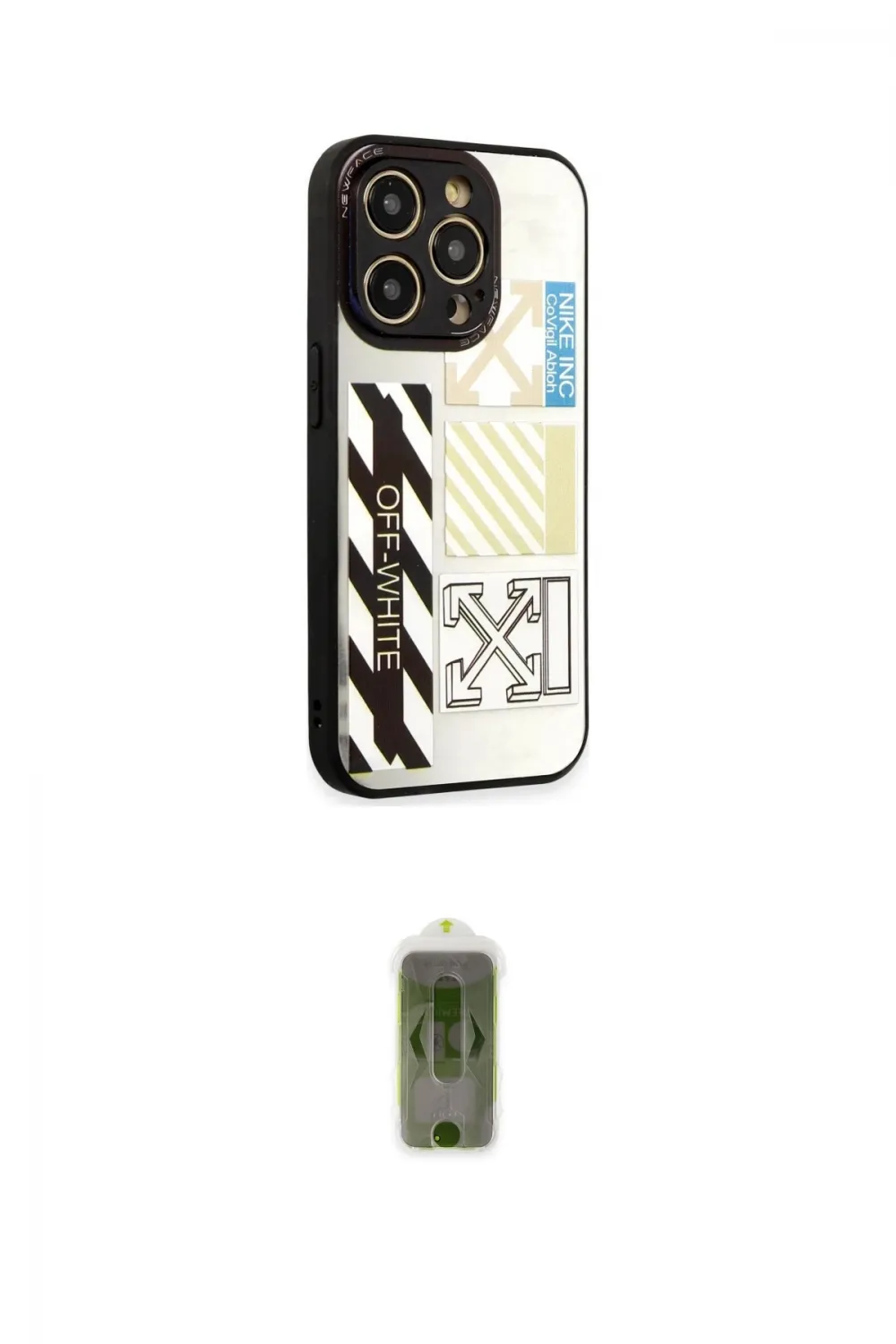 ieg™ iPhone 12 Pro Max Kılıf Odak Klasik Serisi - Siyah Joko Magic 5D Hayalet Cam
