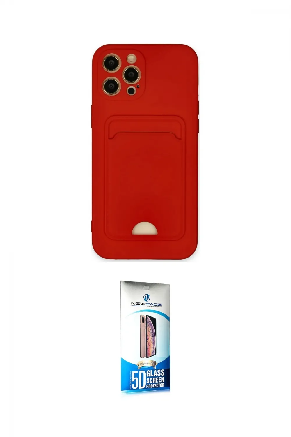 ieg™ iPhone 12 Pro Max Kılıf Vadi Çizgi Prime - Siyah 5D Eko Cam Ekran Koruyucu