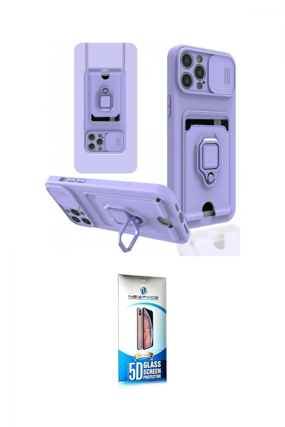 ieg™ iPhone 12 Pro Max Kılıf Vadi Form Prime - Siyah 5D Eko Cam Ekran Koruyucu