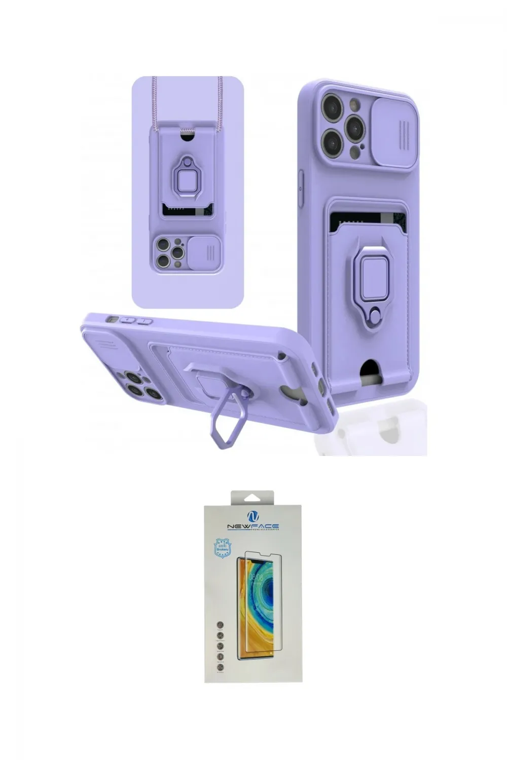 ieg™ iPhone 12 Pro Max Kılıf Vadi Form Prime - Siyah Polymer Nano Ekran Koruyucu