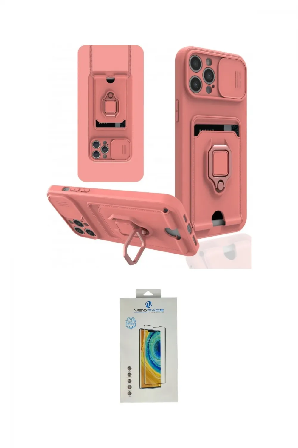 ieg™ iPhone 12 Pro Max Kılıf Vadi Form Prime - Siyah Polymer Nano Ekran Koruyucu