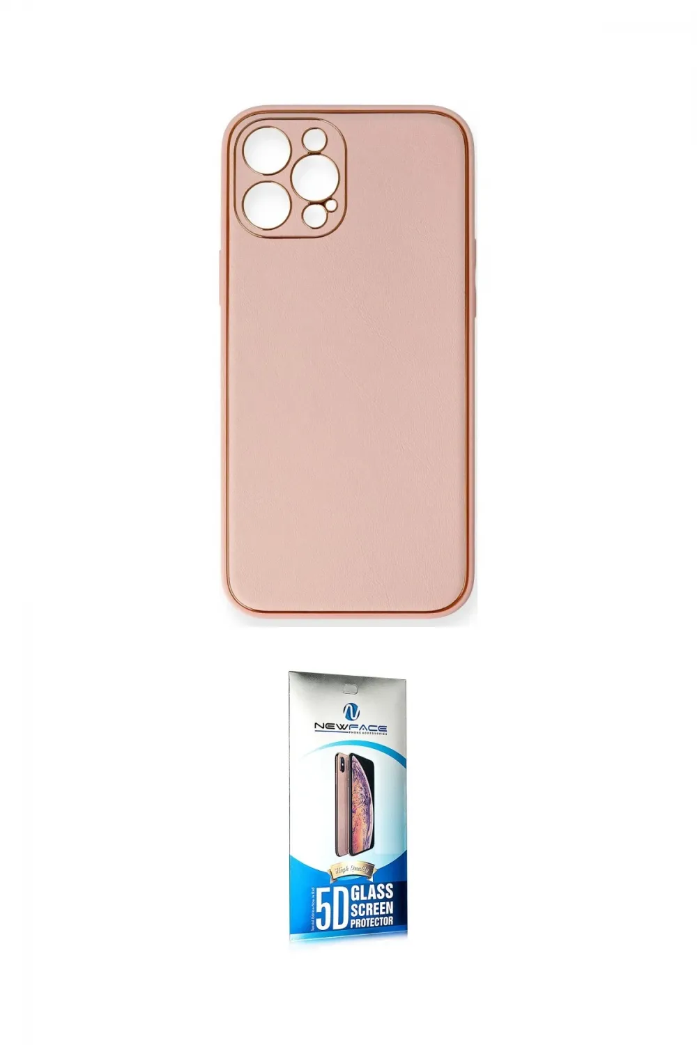 ieg™ iPhone 12 Pro Max Kılıf Yadigar Klasik - Siyah 5D Eko Cam Ekran Koruyucu