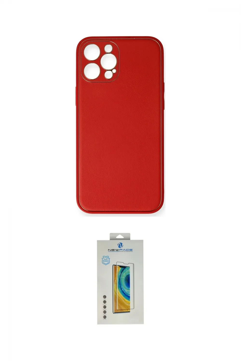 ieg™ iPhone 12 Pro Max Kılıf Yadigar Klasik - Siyah Polymer Nano Ekran Koruyucu