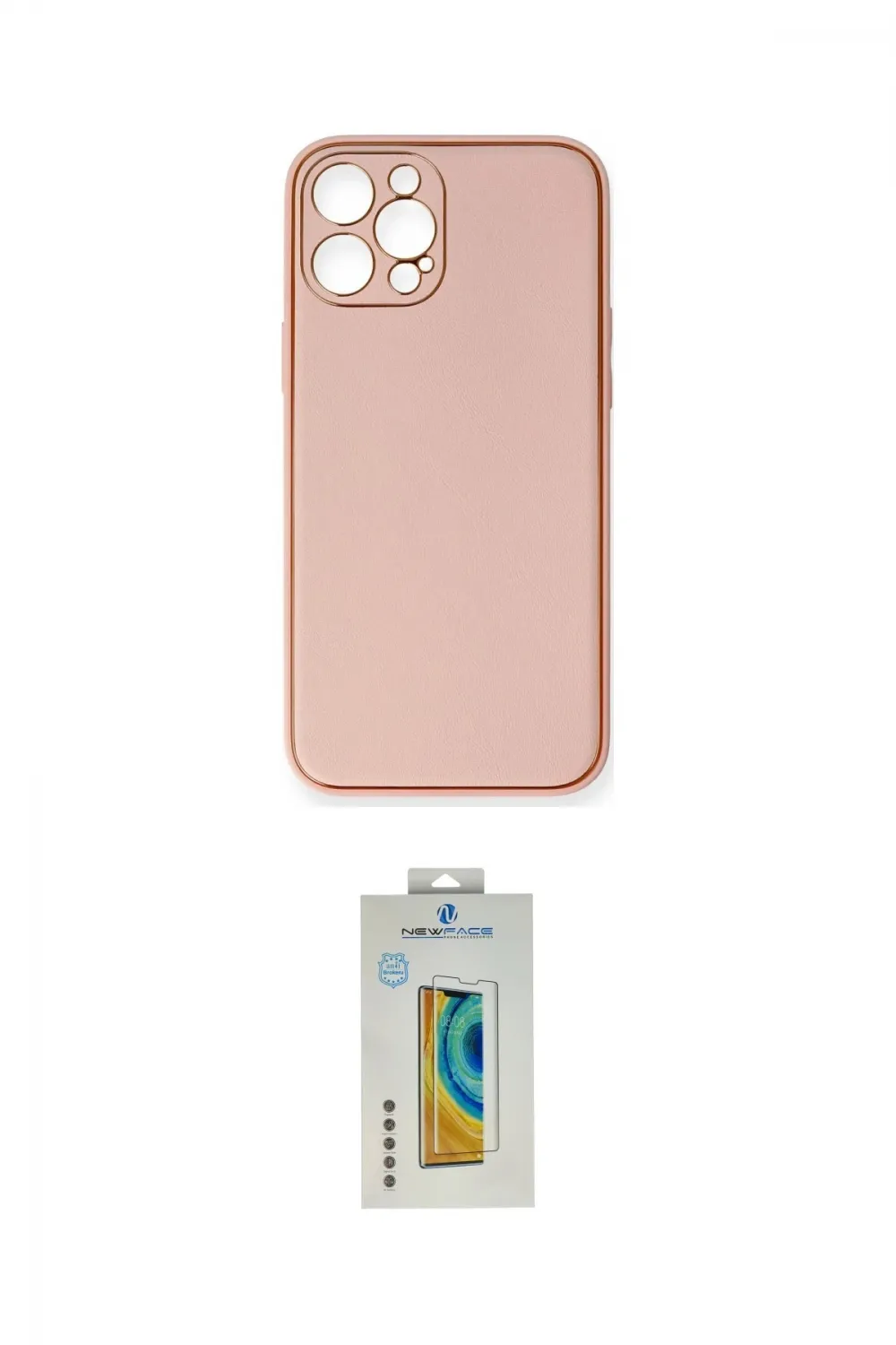 ieg™ iPhone 12 Pro Max Kılıf Yadigar Klasik - Siyah Polymer Nano Ekran Koruyucu